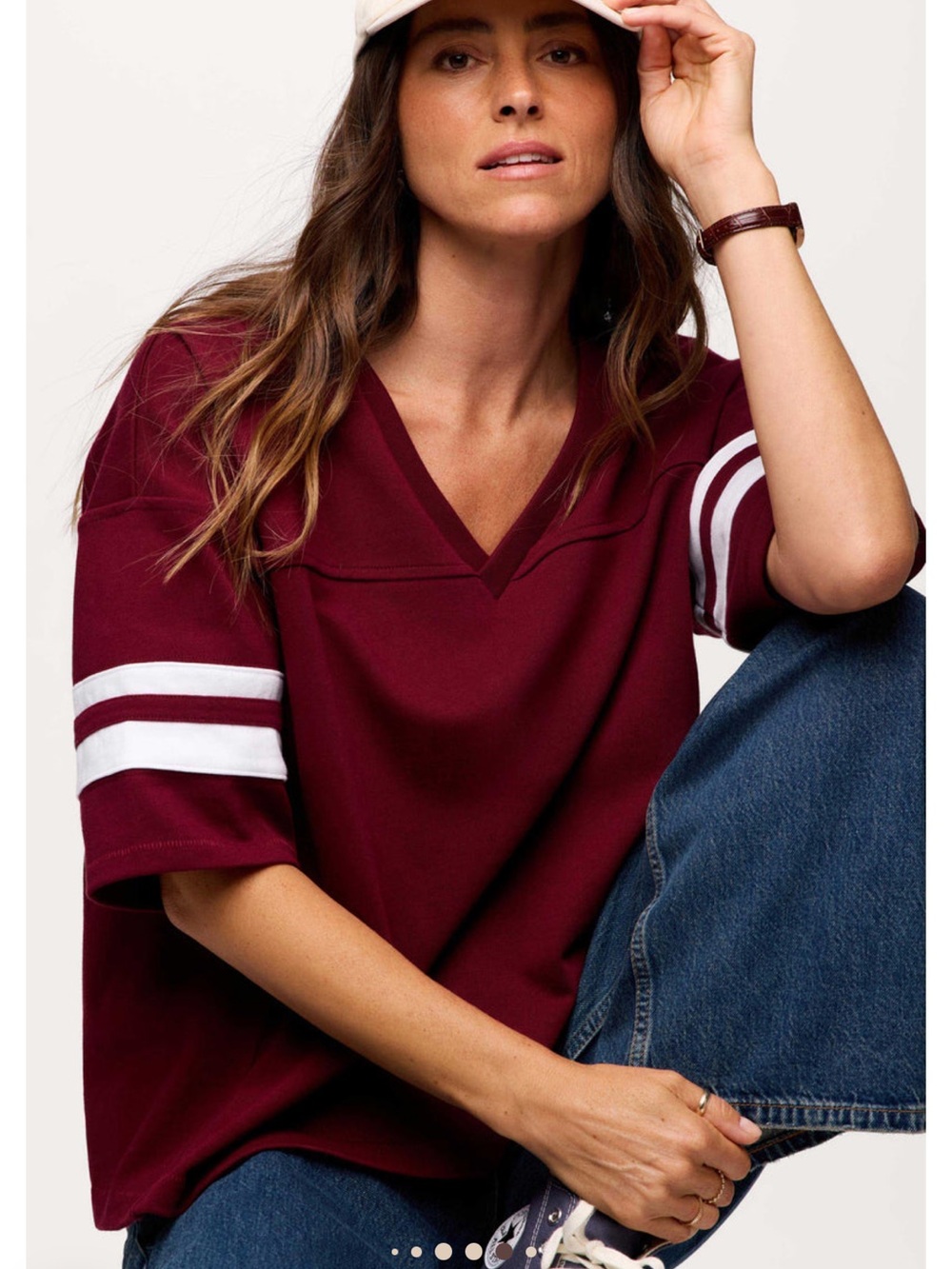 NWOT nuuds RUBY Touchdown Tee - Picture 6 of 11